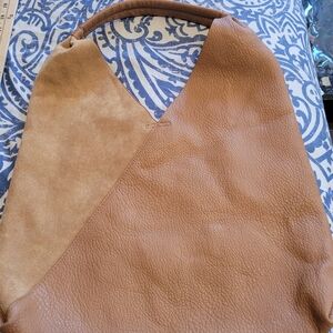 Two-Tone Leather Tote, Shiralea, Never Used